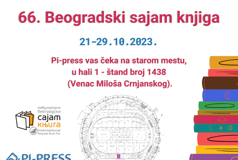 Baner za sajam knjiga 2023