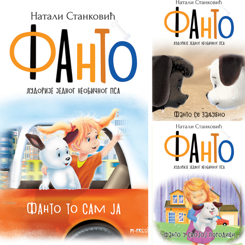 Fanto knjige za decu 3 komada